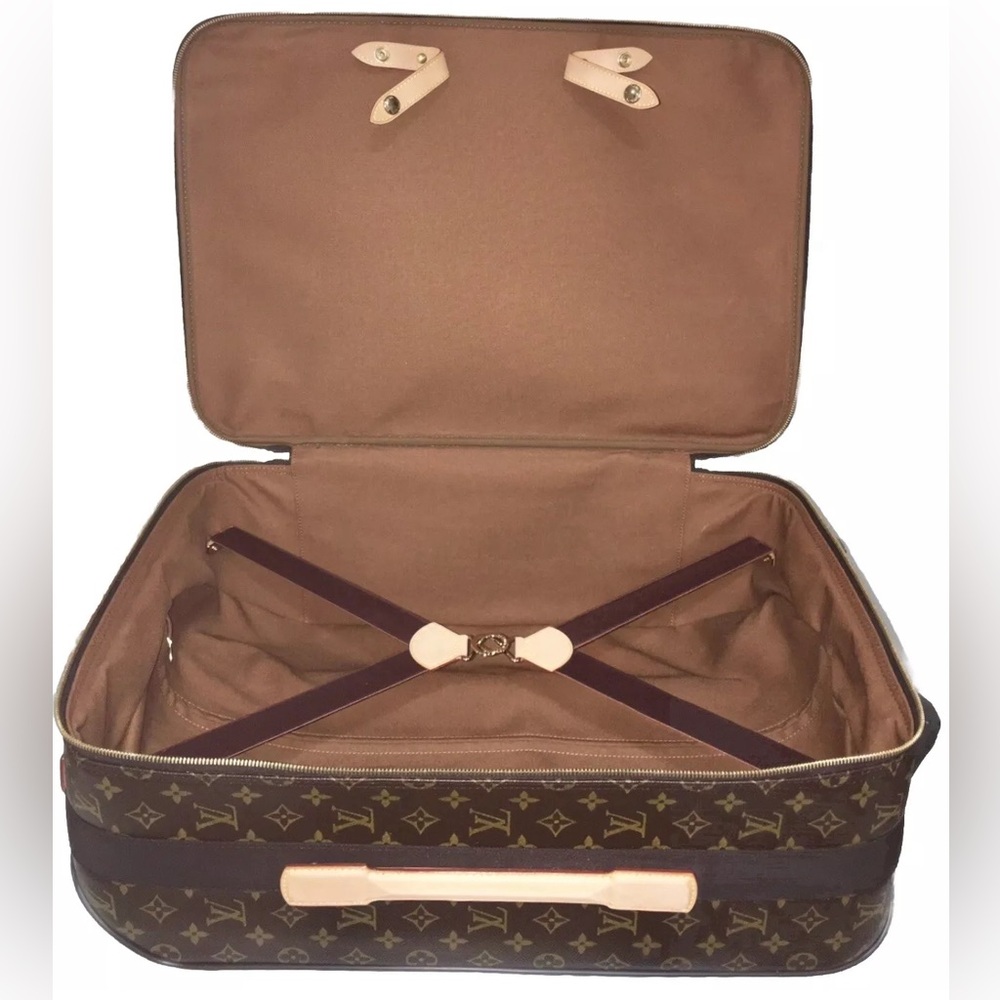 Louis Vuitton Pegase 55 Monogram Suitcase 💝 Excellent Classic Carry on - Picture 11 of 15